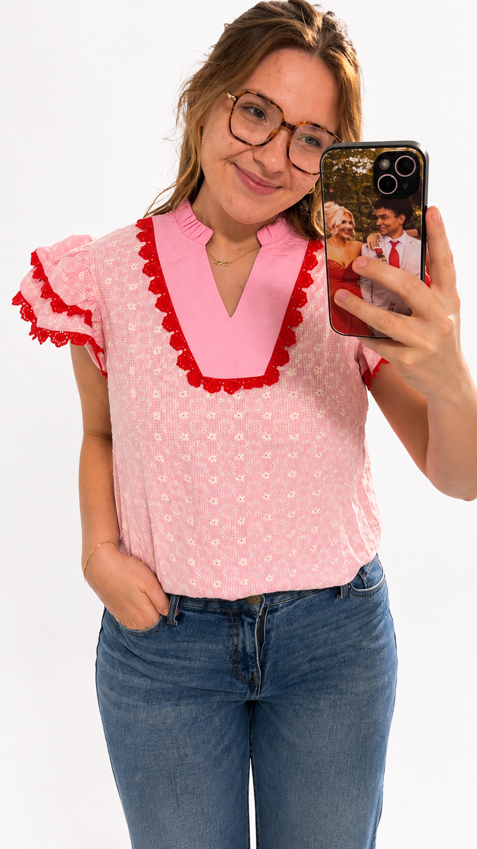 Lovella Sweetheart Blouse