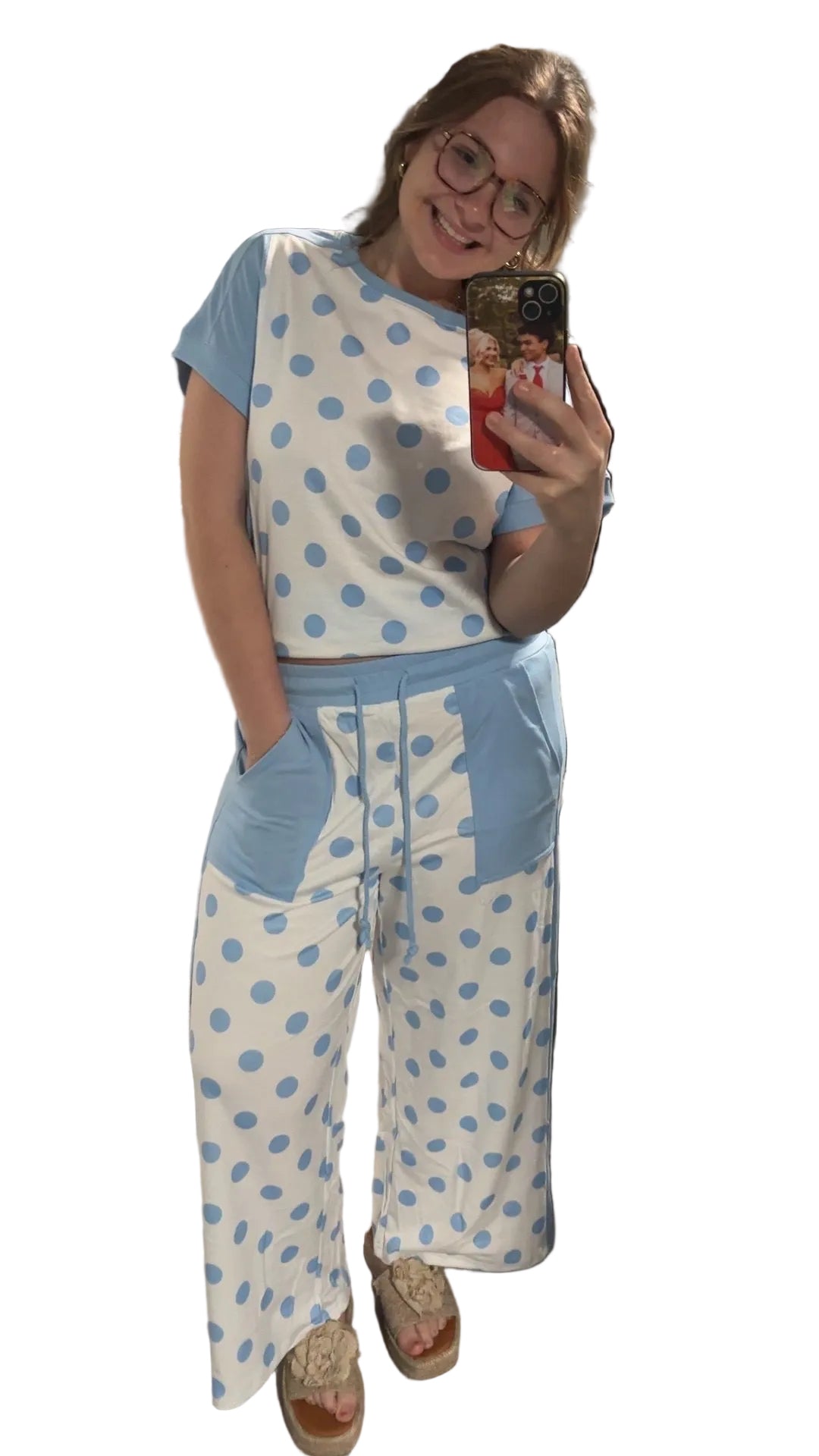 Lovella Bluebell Dot Set