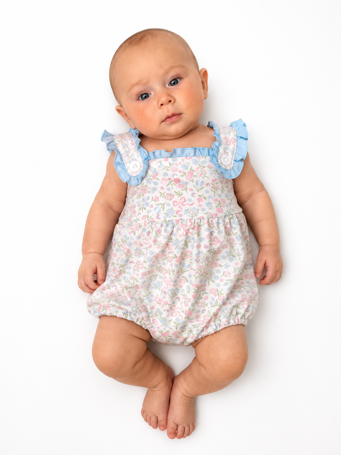 Willow Bloom Bubble Romper 🌿🌸